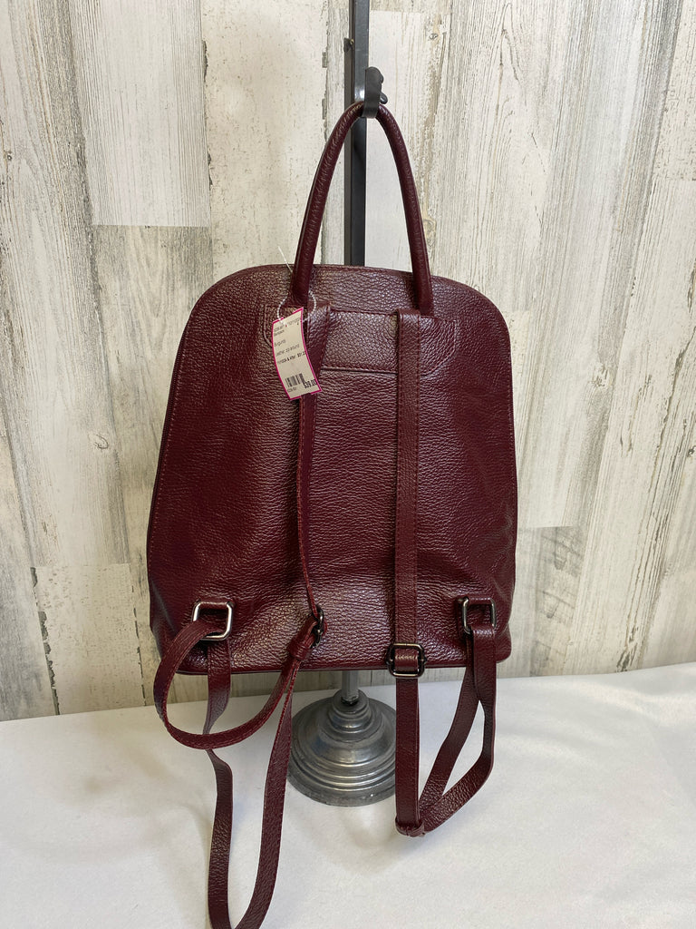 Burgundy Backpack