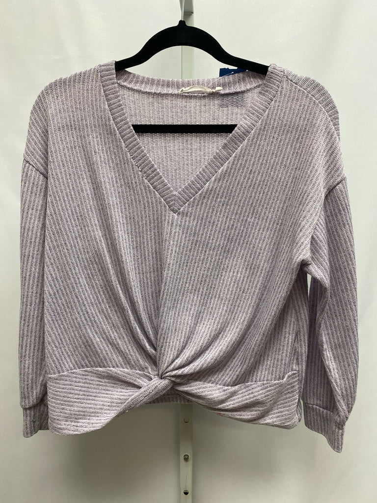 Lush Size Medium Lavender 3/4 Sleeve Top