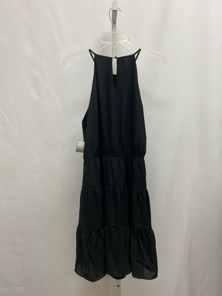 Size XL Black Sleeveless Dress