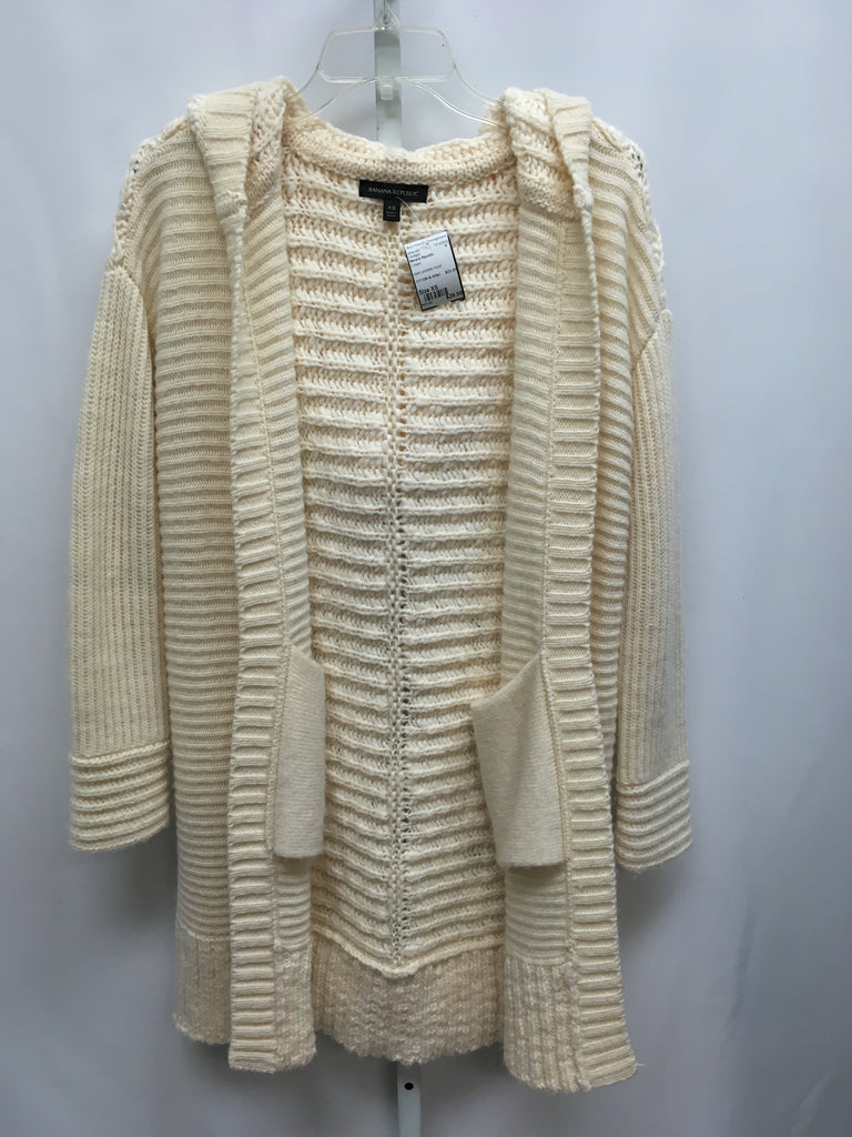 Banana Republic Size XS Cream Cardigan