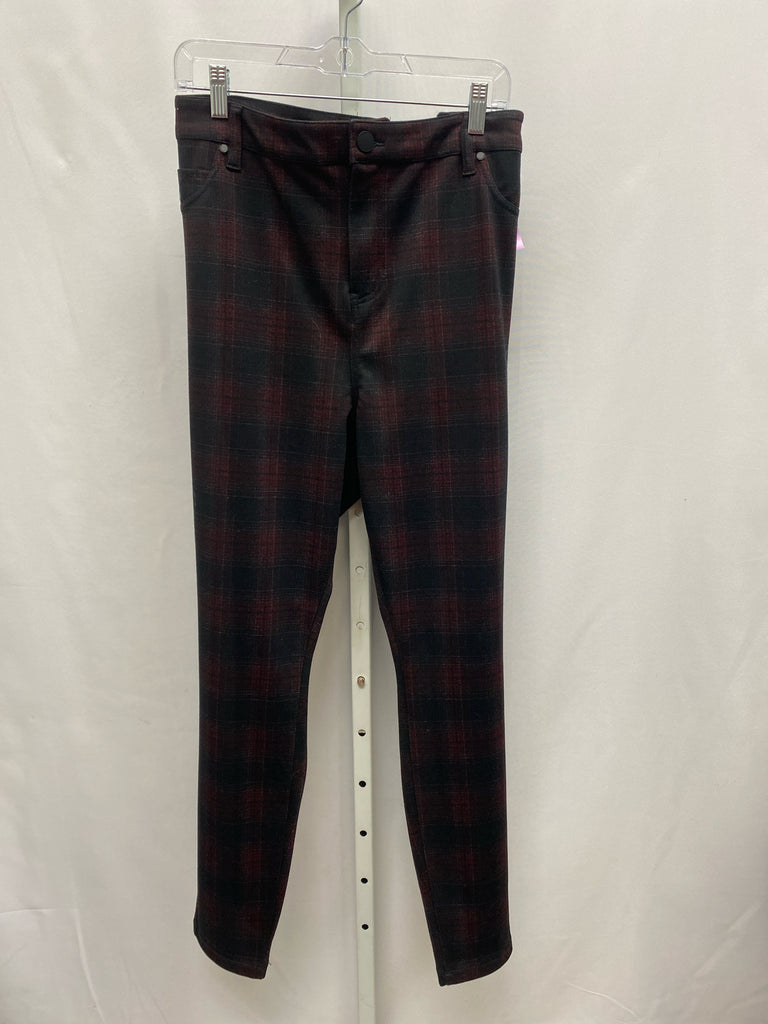 Liverpool Size 22 Black Plaid Pants