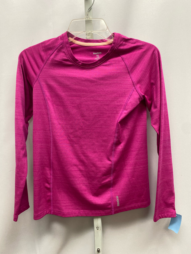 Reebok Size XL Magenta Athletic Top