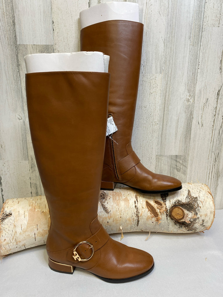 Tory Burch Size 7 Brown Designer Boots