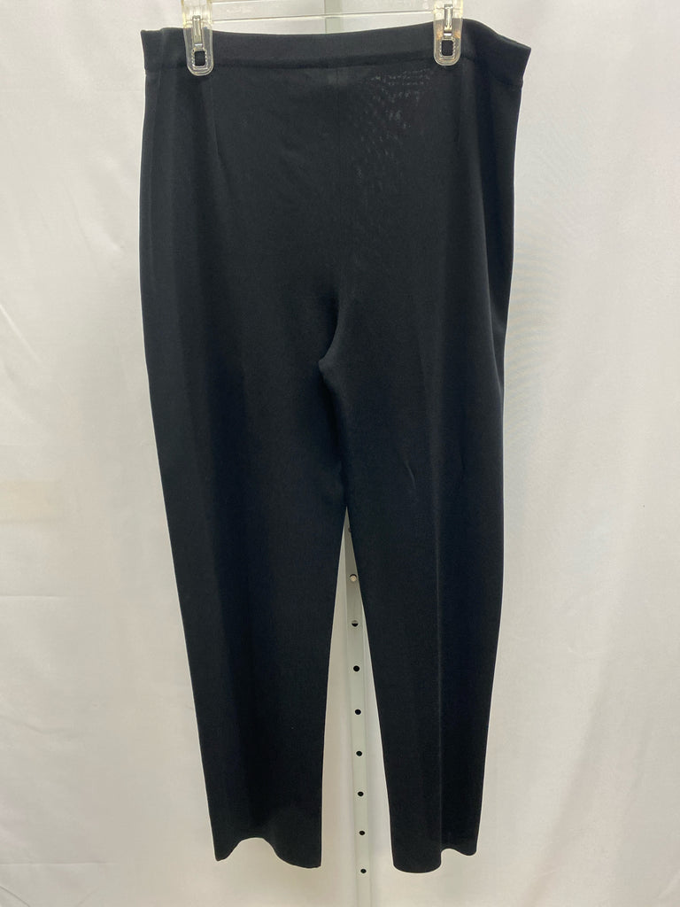 Misook Size Large Black Designer Pants