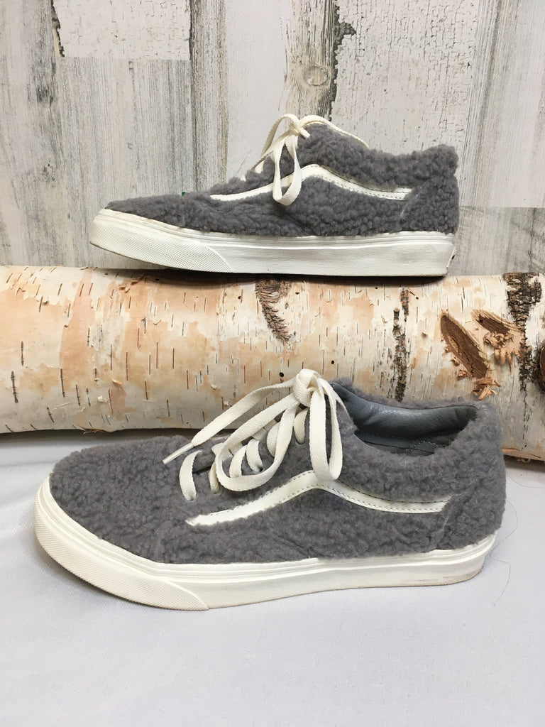 Vans Size 8 Gray Sneakers