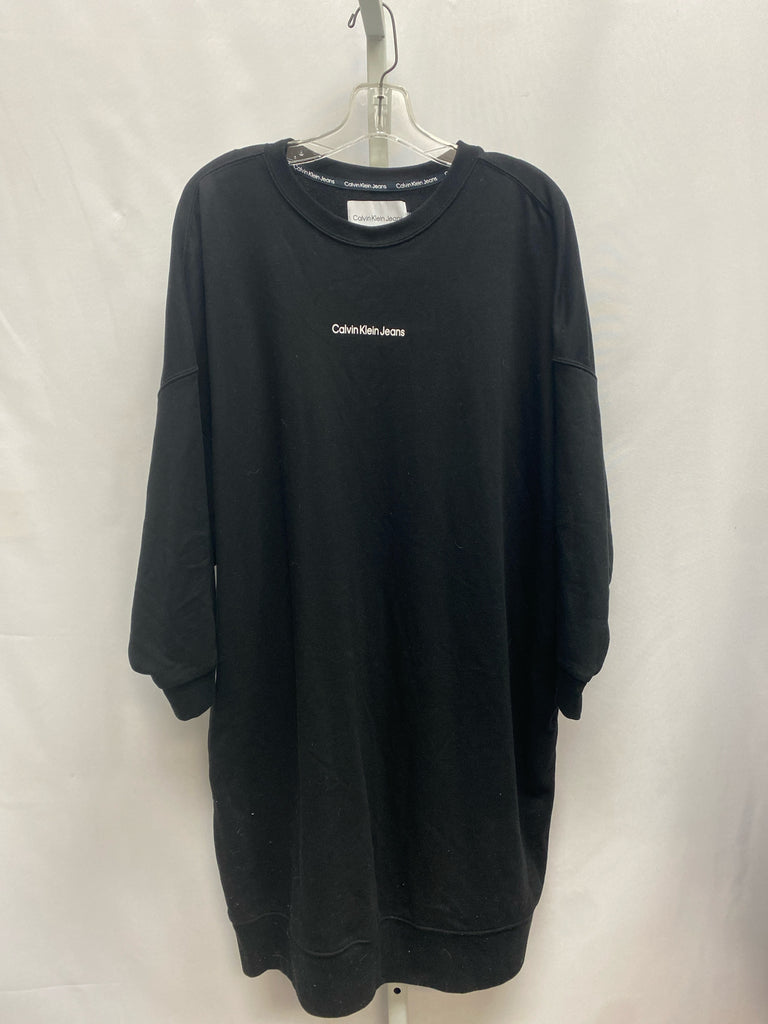 Calvin Klein Size 3X Black Athletic Dress