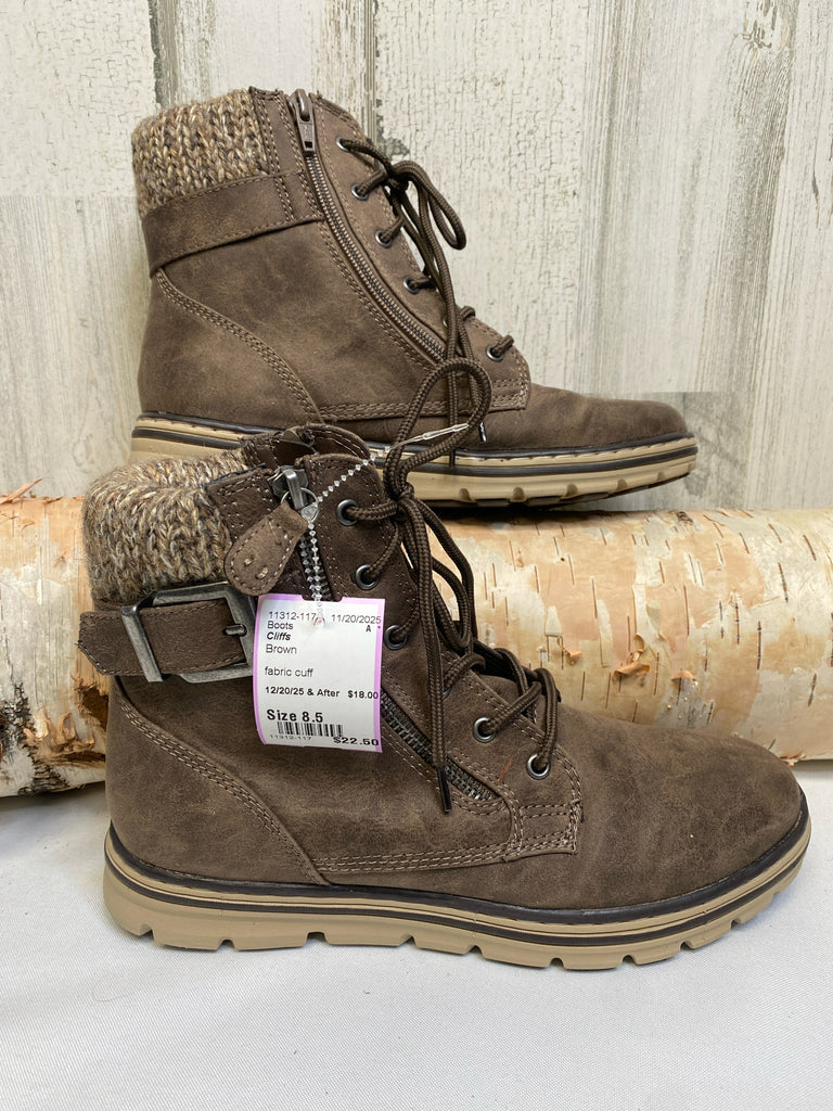 Cliffs Size 8.5 Brown Boots