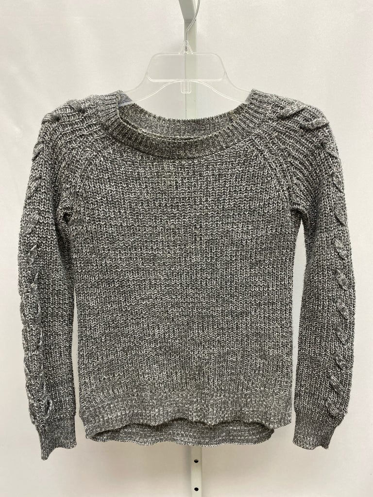 SO Size XS Gray Long Sleeve Sweater