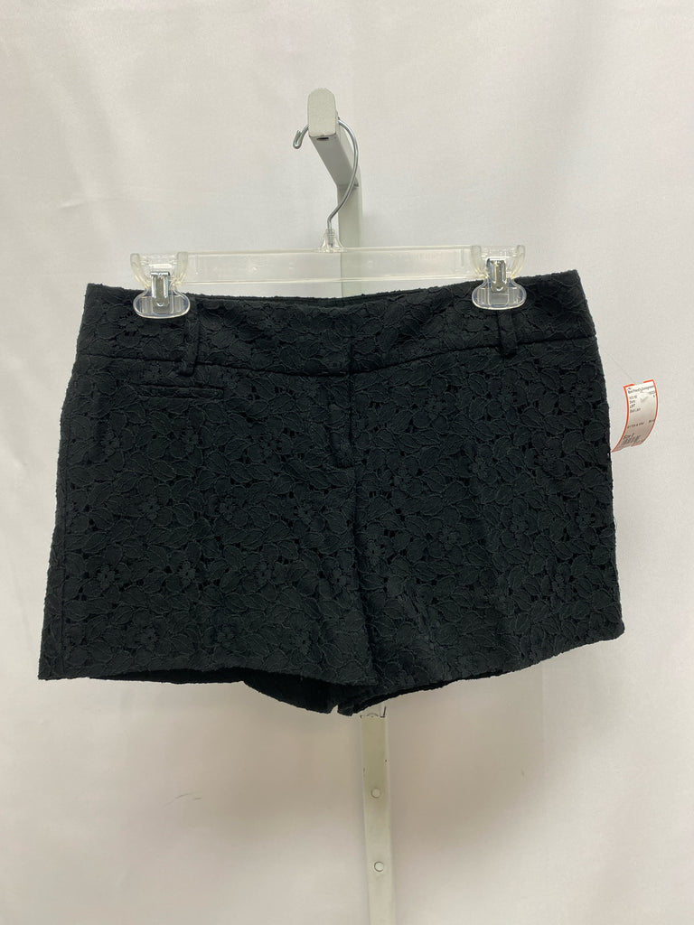 LOFT Size 0 Black Lace Shorts