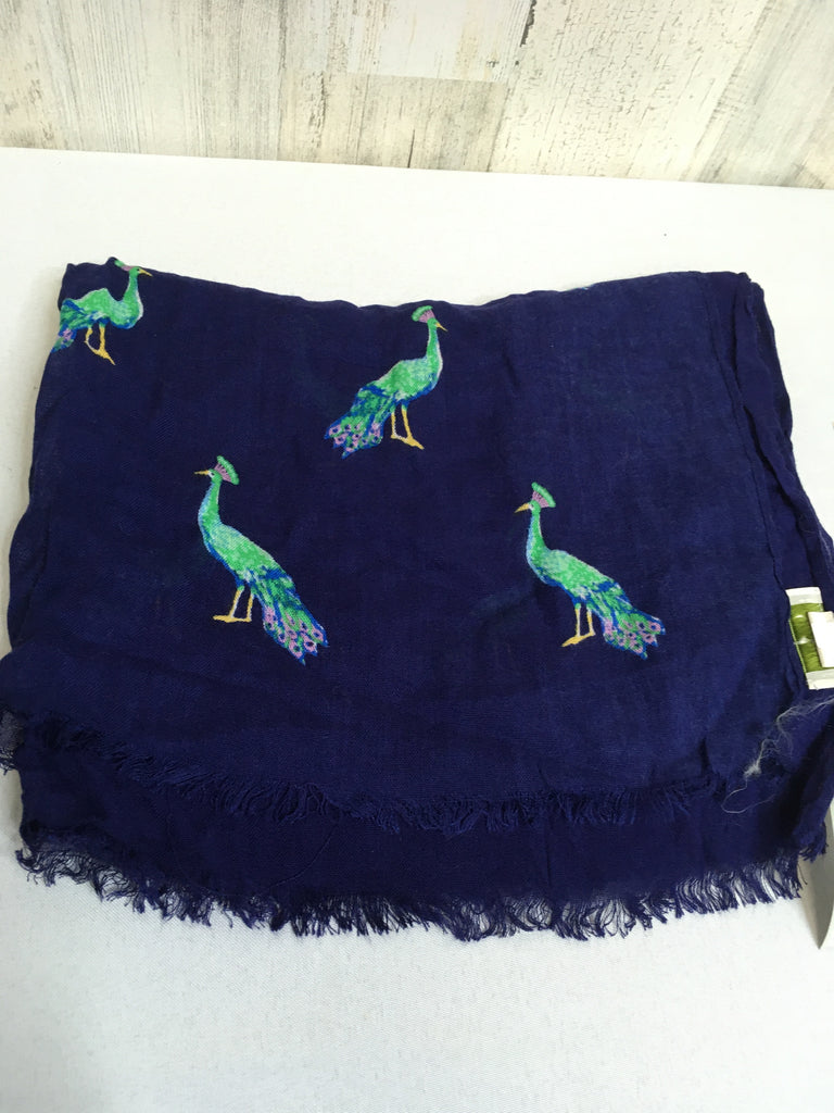 Kate Spade Blue Print Designer Scarf