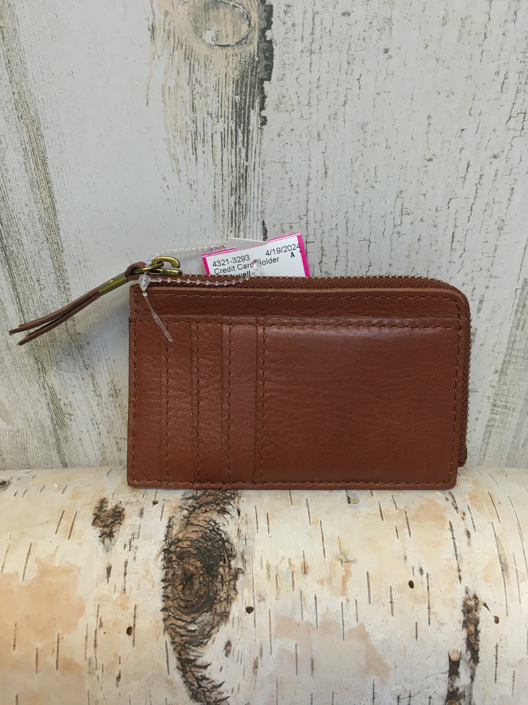 madewell Brown Credit Card Holder