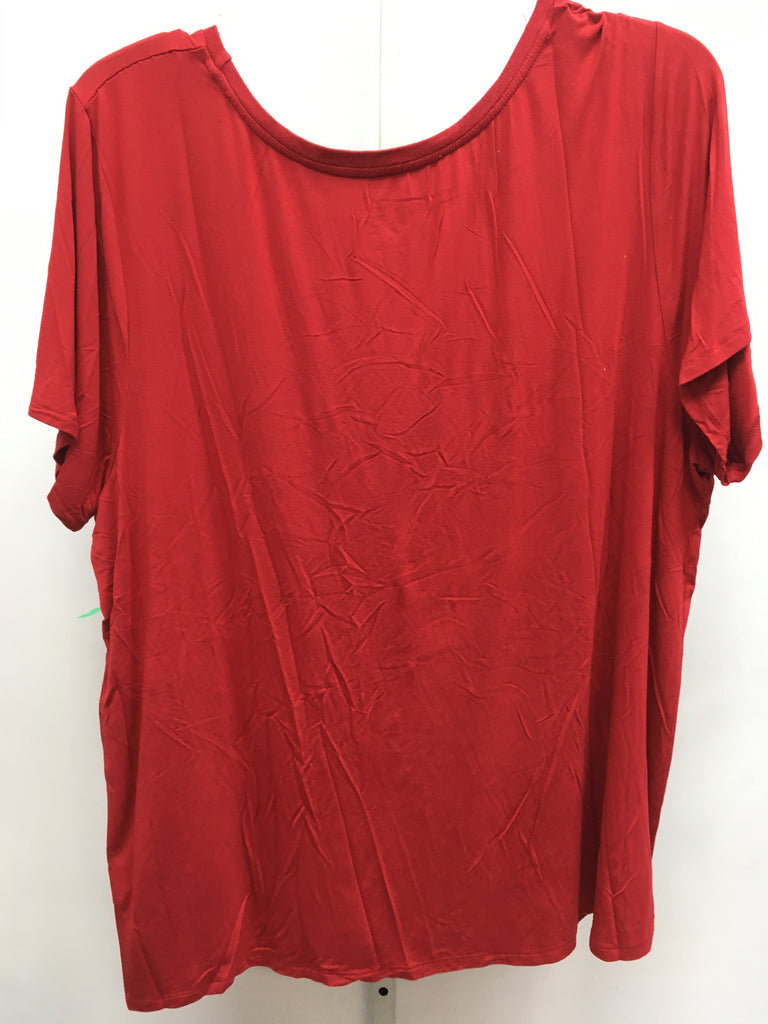 Disney Size 3X Red Short Sleeve Top