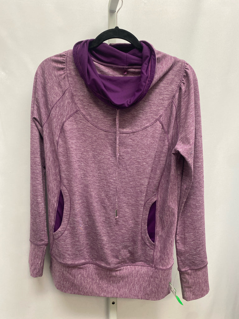 Prana Size Large Purple Heather Long Sleeve Top