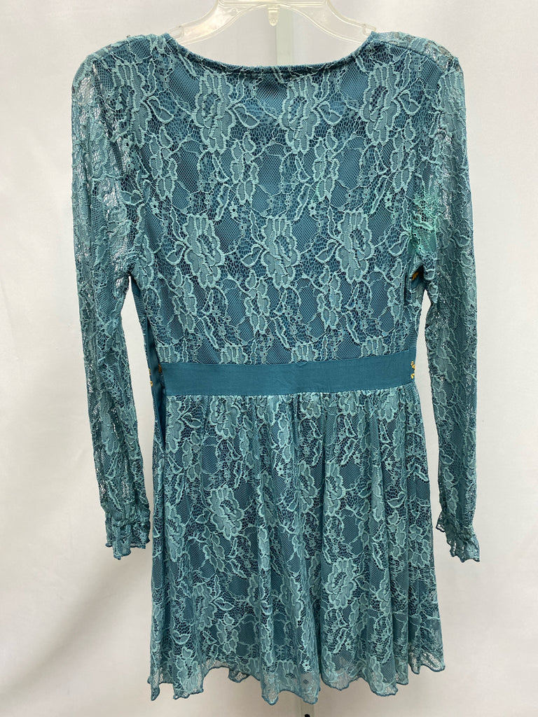 Size XS Miami Blue Long Sleeve Dress