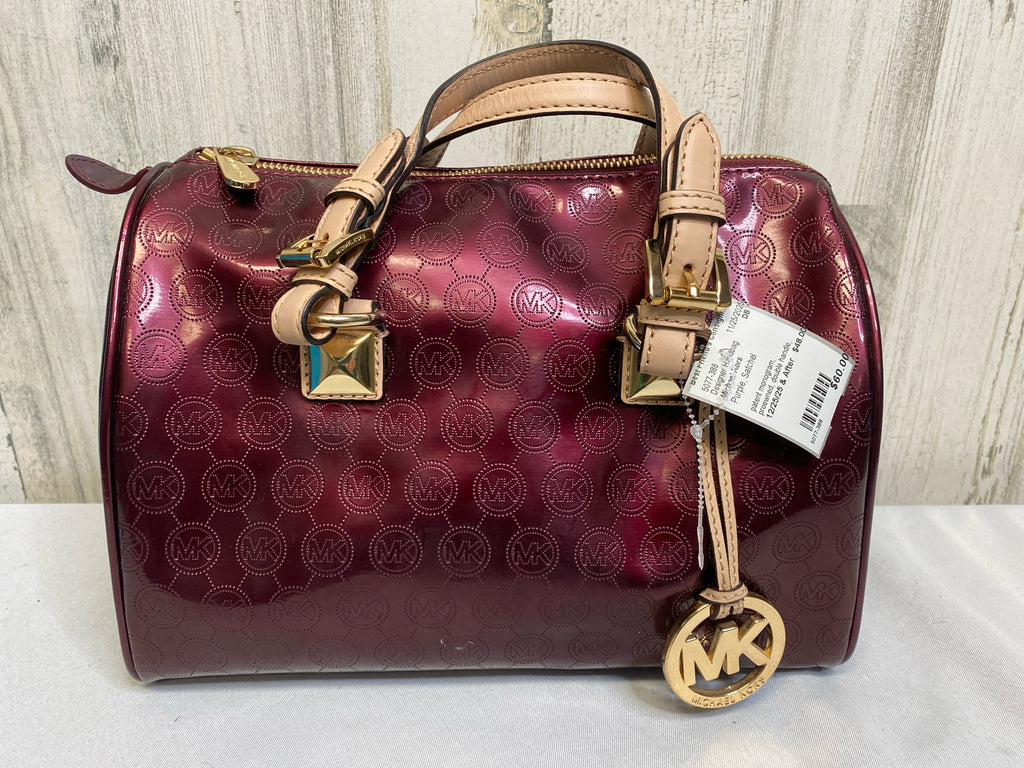 Michael Kors Purple Designer Handbag