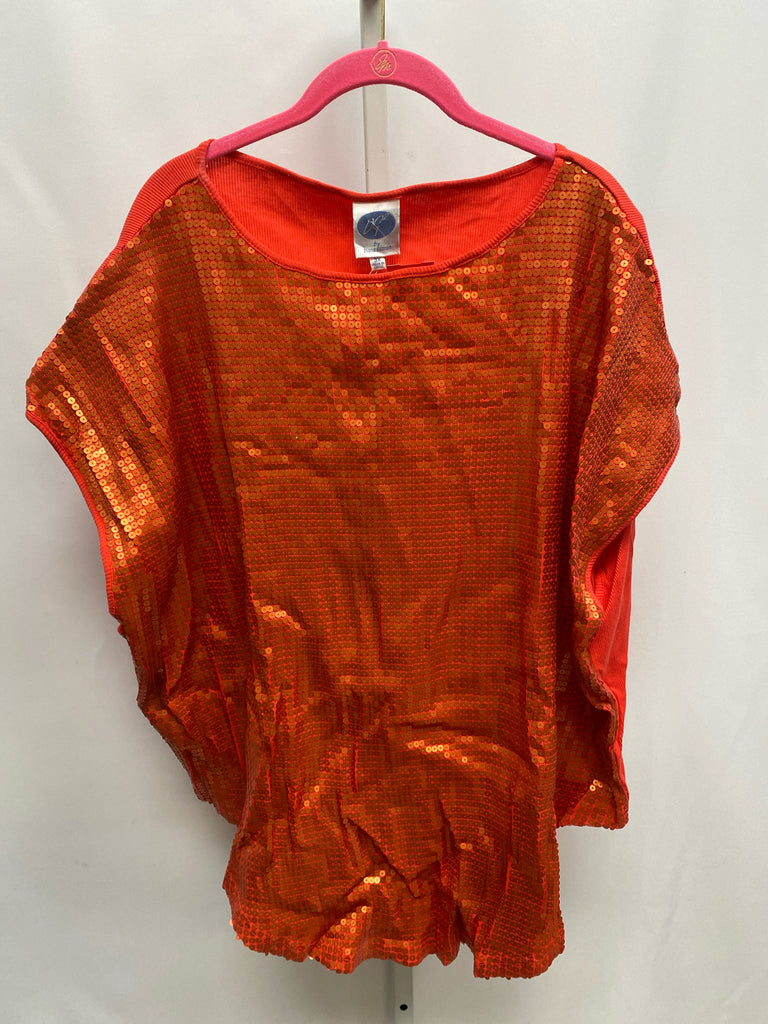 DG2 Size 3X Orange Short Sleeve Top