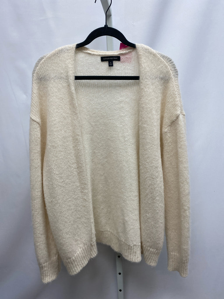 Banana Republic Size Small Cream Cardigan