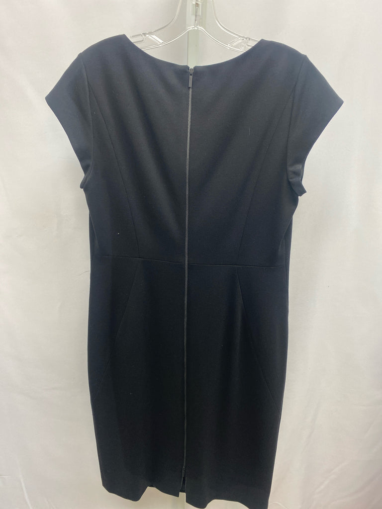 Classiques Entier Size 12 Black Short Sleeve Dress