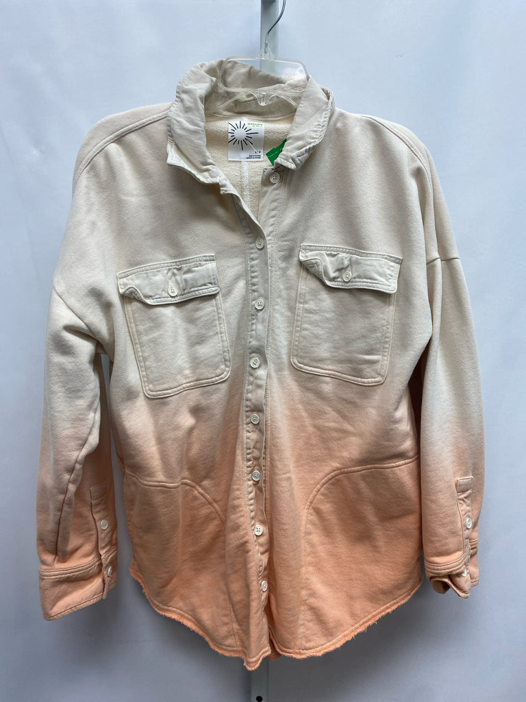 Aerie Size Small Tan/Orange Shacket