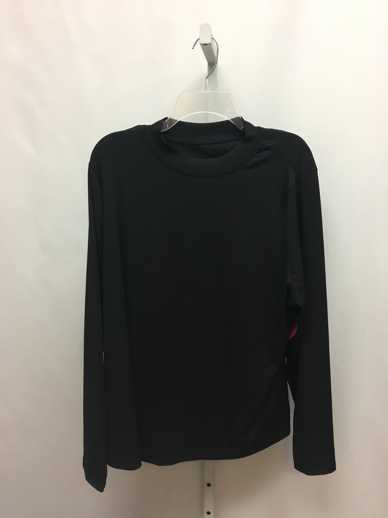 Shein Size 4X Black Long Sleeve Top