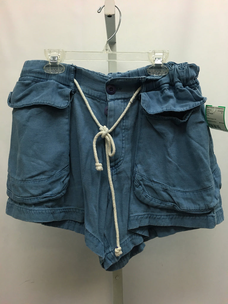Free People Size Small Blue Shorts