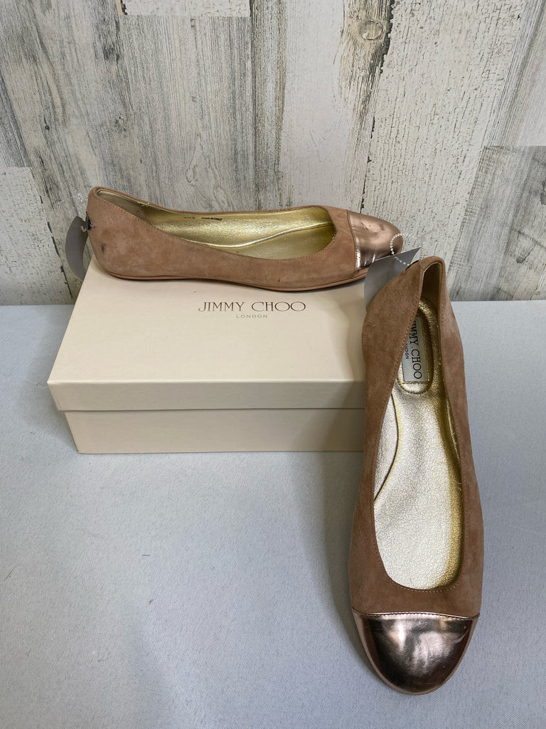 Jimmy Choo Size 40 (9/9.5) Blush Designer Shoe