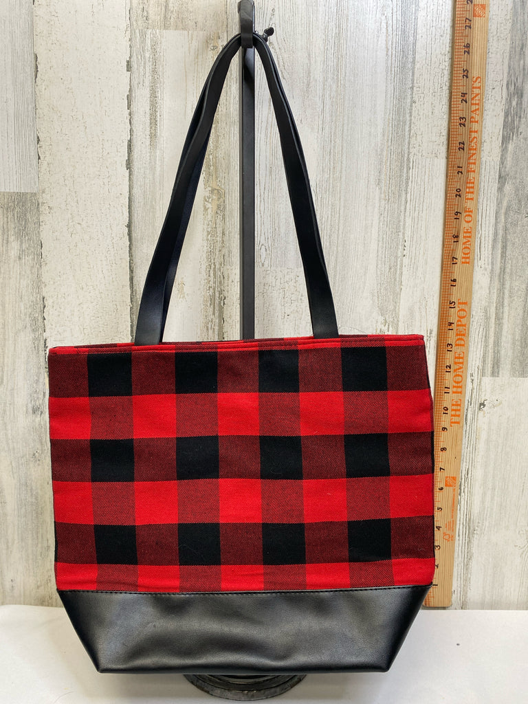 Red/Black Tote