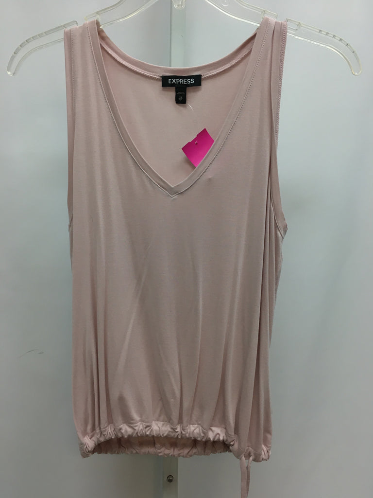 Express Size XS Taupe Sleeveless Top