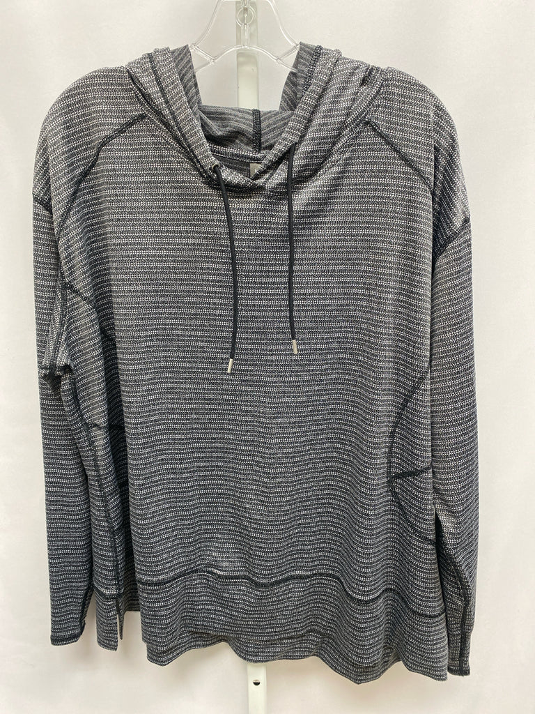 mta sport Size 2X Gray Heather Hoodie