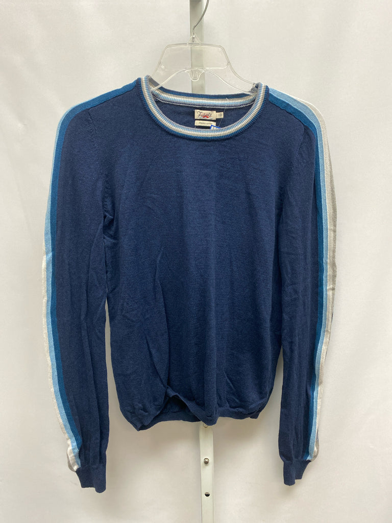 Faherty Size Small Navy Long Sleeve Sweater