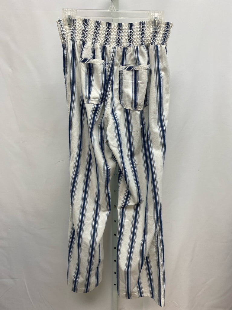 Cisono Size Large Blue/White Pants