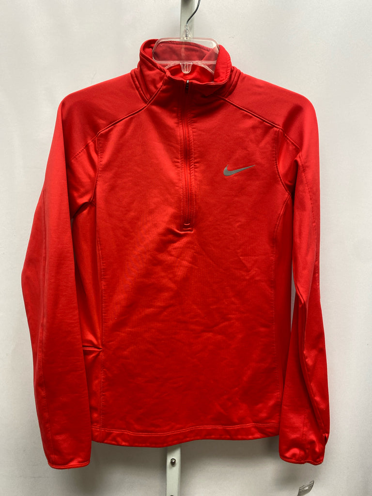 Nike Size Medium Orange Athletic Top