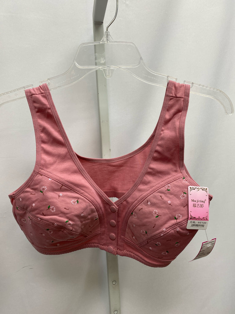 Size XL Pink Floral Bra