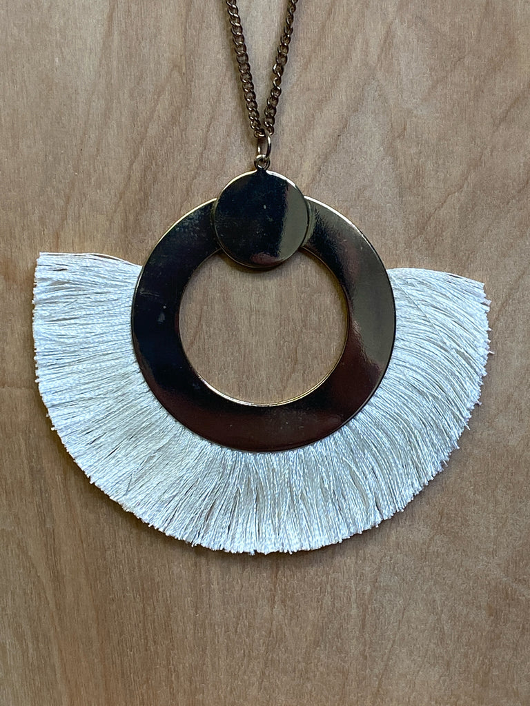 Cream Necklace