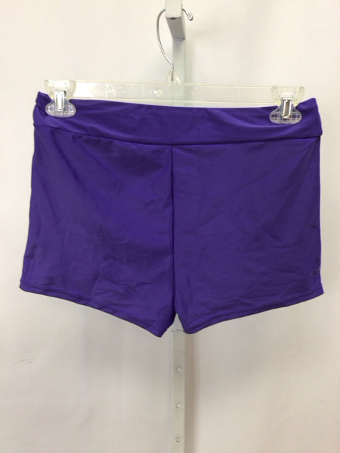 Purple Athletic Short