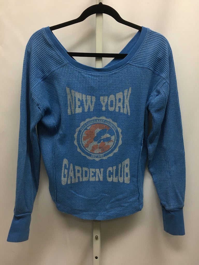 Anthropologie Size Small Blue Long Sleeve Top