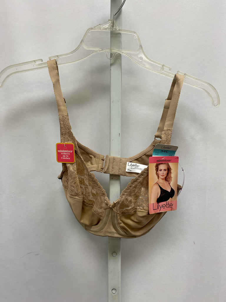 Size 34C Lilyette Taupe Bra