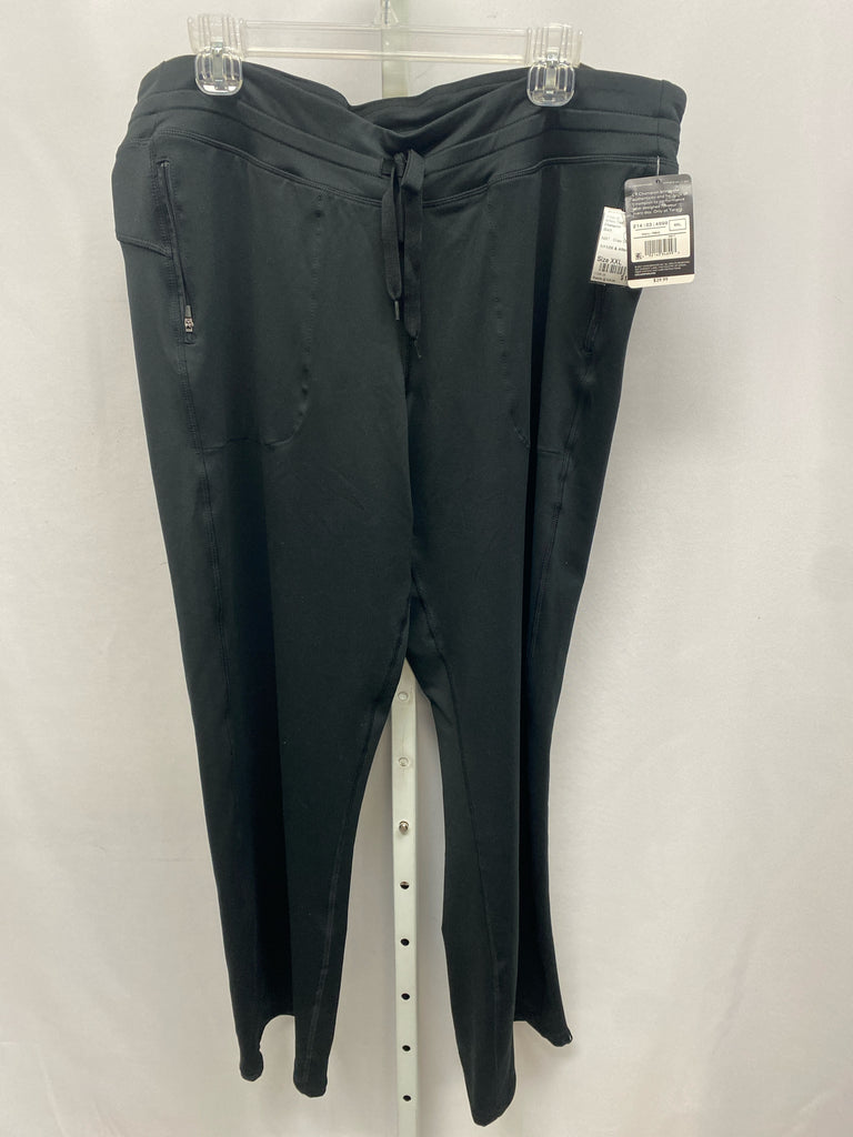 Champion Size XXL Black Athletic Pant