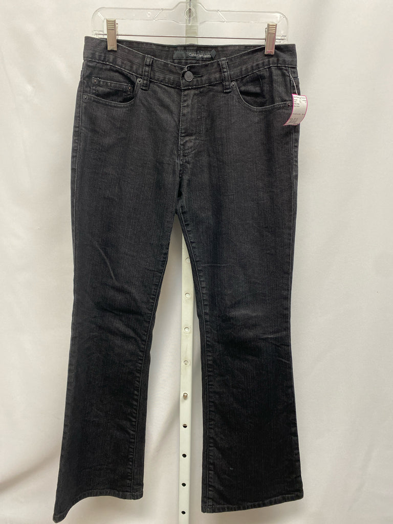 Calvin Klein Size 28 (6) Black Denim Jeans