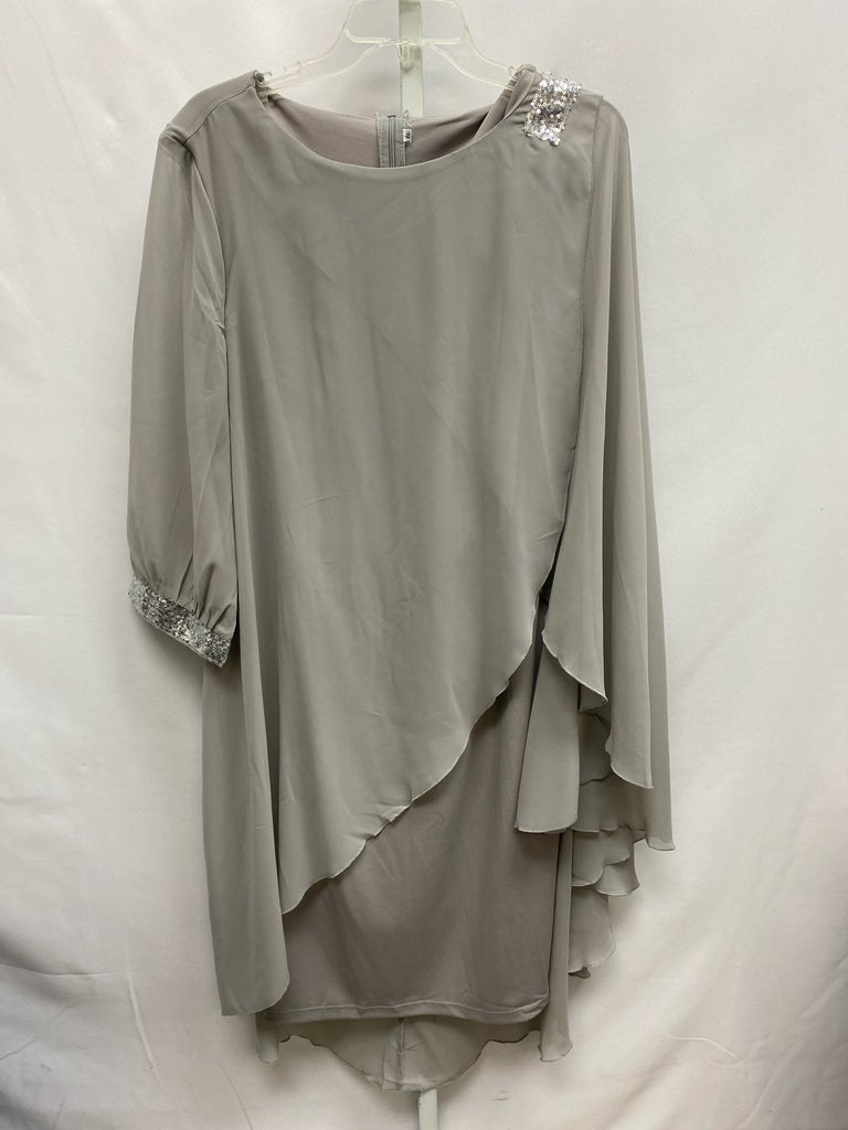 Size XLarge Gray Long Sleeve Dress