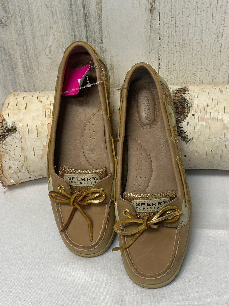 Sperry Size 9.5 Tan Loafers