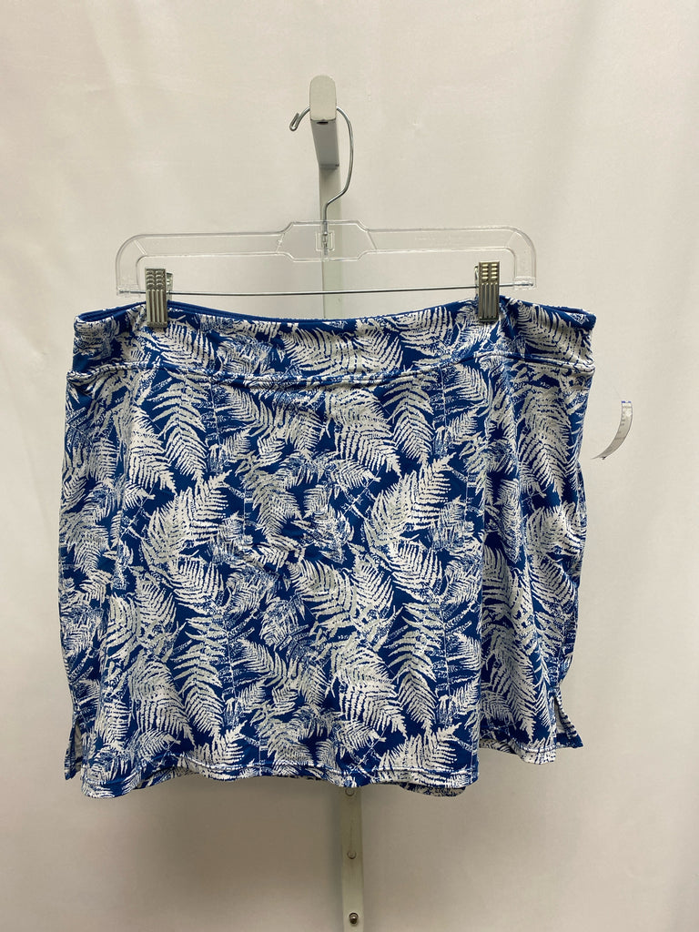 Tranquility Size XL Blue/White Skort