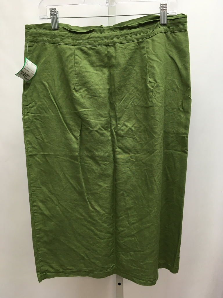 Size Medium Lulus Green Skirt
