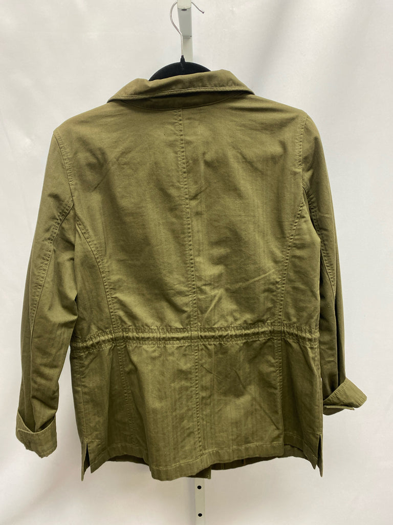 Size Small Talbots Army Green Jacket/Outerwear