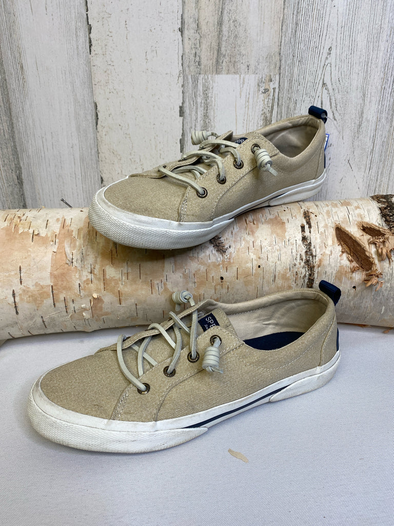 Sperry Size 7.5 Tan Sneakers