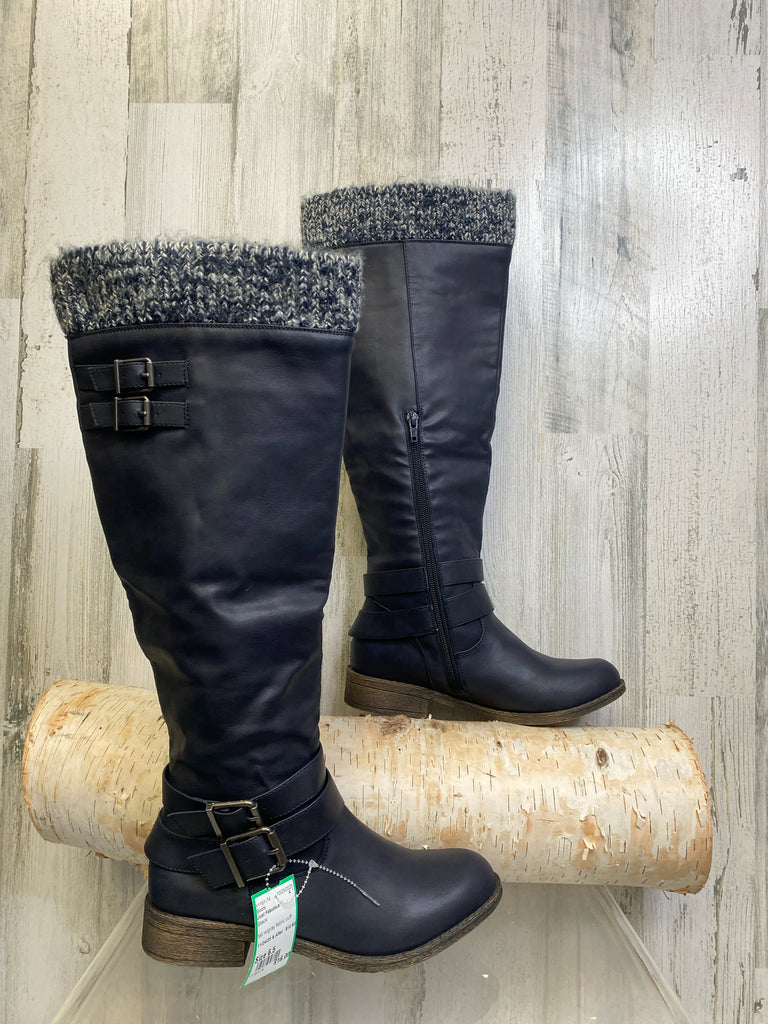 Just Fabulous Size 6.5 Black Boots