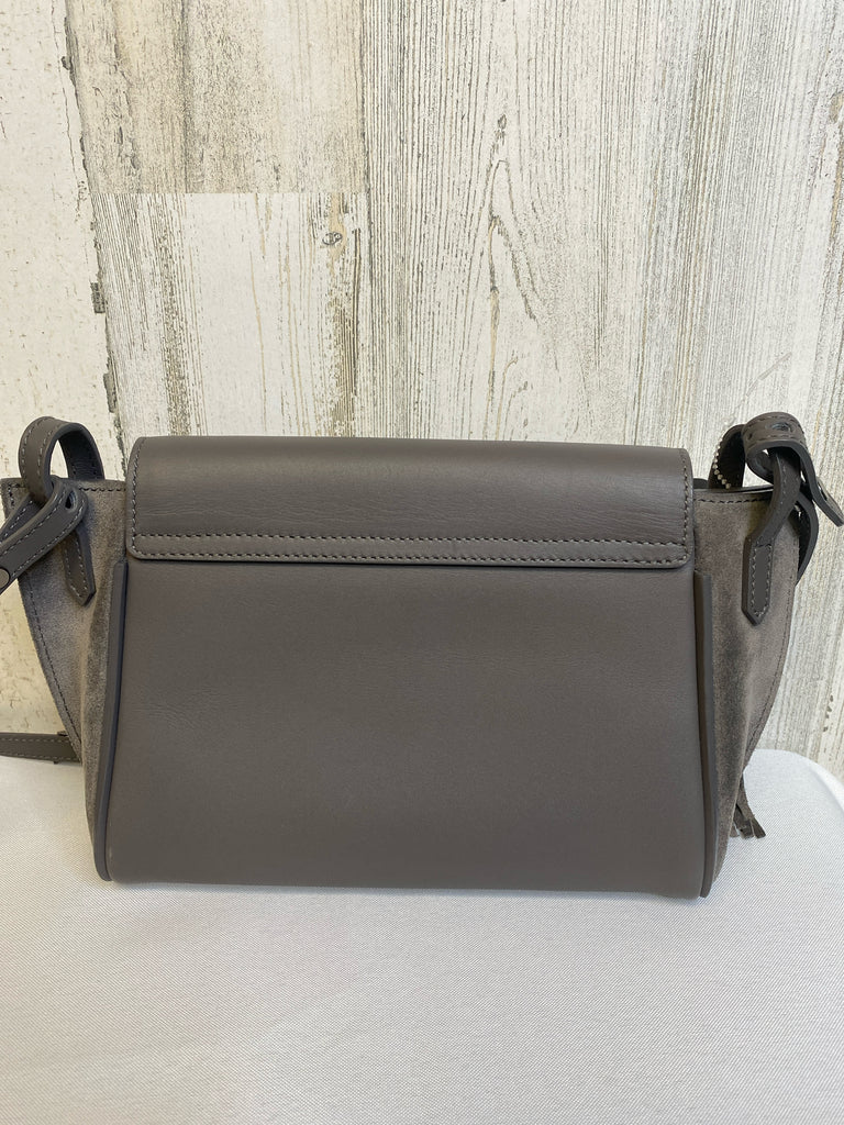 Longchamp Gray Designer Handbag