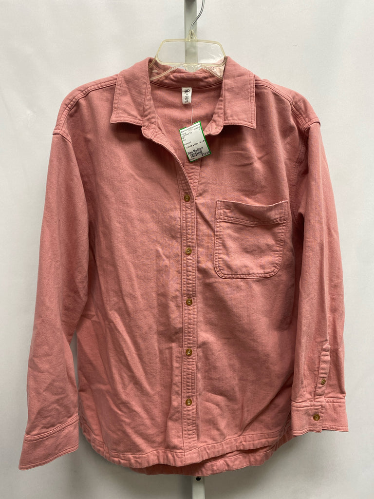BP Size Medium Pink Long Sleeve Top