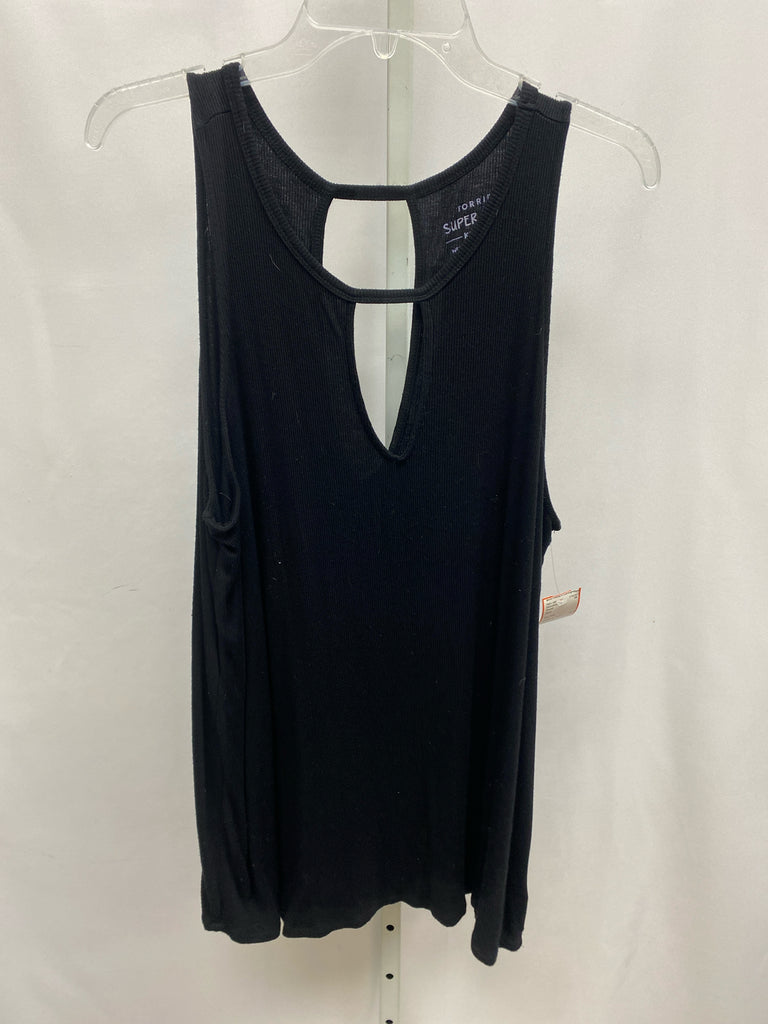 Torrid Size 2X Black Sleeveless Top