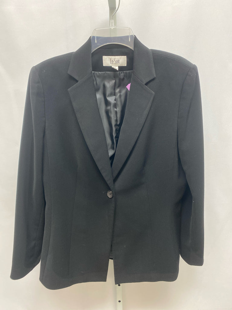 Le Suit Size 10 Black Blazer